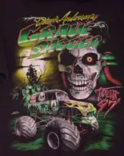 SALE Grave Digger Monster Truck graphic 90s T shirt short sleeve tee S-5XL