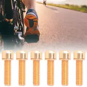 M5x18mm Bicycle Stem Screw with Spacer Steel Bike Steering Handlebar Parts