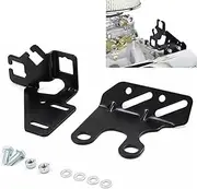 Throttle Kickdown Transmission Cable Bracket for Chevrolet 265-400 SBC and 396-454 BBC 8031 (Black)