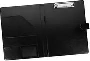 KICHOUSE Stationery Case Portfolio Organizer for Documents Business Portfolio Men Work Binder Office File Folder Document Holder