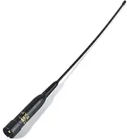 [HYS] Dual Band UHF/VHF(144/430MHz) PL-259 Connector Soft Extensible Mobile Car Radio Antenna SL-16 Male for Amateur Transceiver