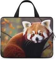 Laptop Case Sleeve Shockproof Computer Carrying Bag Red Panda Notebook Case Cover Laptop Bag Water Resistant Computer Cases Tablet Briefcase for Travel Business 12 Inch