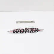 MINI COOPER S R53 Front JCW Grille Badge 51147175101 NEW GENUINE