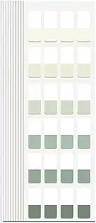 Gradient Sticky Notes Tabs, Transparent Sticky Tabs, Index Tabs, Sticky Notes Writable Annotation Tabs for Book Reading, File Classification, Book Tabs Flags, Label, Page Markers (Gradient Green S)