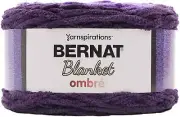 Blanket Yarn, Eggplant Ombre