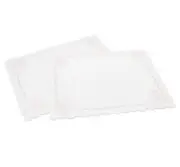 Target Bullseye’s Playground Placemats 16”x 12” - Set of 2 - White/Pink/Bow NEW