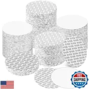 70 mm Foam Lid Liner Pressure Sensitive Seal Round Jar Sealer Bottle Seals He