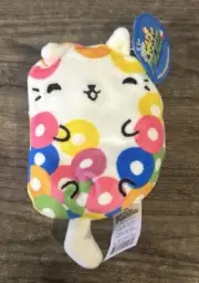 Cats vs Pickles Loopy Fruit Loop Series Food Squad Bean Bag Plush 2 #199 Tags