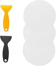 UTHCLO Shower Mat Non Slip Mold Bathroom Slip Mat Set Gripper Strip 1 Set Round Shape Floor Sticker