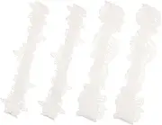 [GLSTOY] 2 Pairs Wedding Leg Garters Elegant Lace Bridal Accessories for Bride Bridesmaids Comfortable Elastic Design for Wedding Evening Parties and Special Occasions