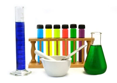 The Wizard's Potion Set - Glass Labware Set for Home Experiments and "Potion"...