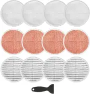 Paquete de 12 Almohadillas de Trapeador para Bissell Spinwave 20399 23159