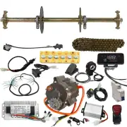 810mm Rear Axle Kit + 72V 1000W High Torque Motor DIY Kit Electric Go Kart Cart