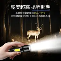 在飛比找PChome24h購物優惠-Q5強光手電筒/LED手電筒 (雙燈源設計！高亮度EDC)