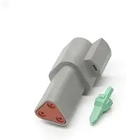 BIZOCA Connector 18-14awg Automotive Waterproof Connector DT04-2P DT06-2S DT04-3P DT06-3S DT04-4P DT06-4S DT04-6P DT06-6S DT04-8P(DT04-3P)