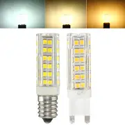 G9 E14 5W 76 SMD 2835 LED Pure White Warm White Natural White Light Lamp Bulb AC220V E14 NATURAL WHITE