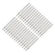 Spring Bar Pins 19mmx1.5mm Double Fringe Stainless Steel Watch Band Pins 30Pcs