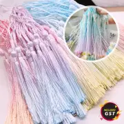 Fringe Tassel Sewing Decor Hanging Craft DIY Trim Pendant Bookmark Gradient
