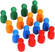 GLSTOY Tabletop Game Markers 32pcs Pawn Chess Pieces Educational Toy Enhance Boys and Girls' Logical Thinking