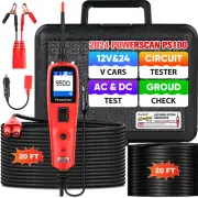 Autel PowerScan PS100 Electrical System Diagnositic Circuit Tester Tool 12/24V