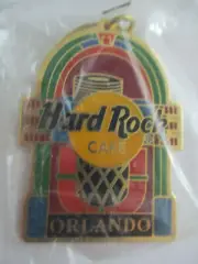 Hard Rock Cafe Orlando Wurlitzer Jukebox Keyring Keychain New in original pack