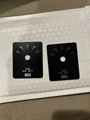 Altec A7- N-500 Crossover Plate Label Badge Custom Made Aluminum, TWO. NEW.