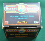 1986 Sportflics Decade Greats baseball card factory set Babe Ruth Mickey Mantle+