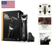 The Lawn Mower 5.0 Ultra Groin & Body Hair Trimmer – Dual-Head SkinSafe Trimm...