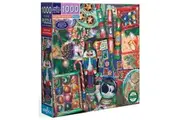eeBoo: Christmas Decoration - Square Puzzle (1000pc Jigsaw)