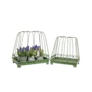 Willow & Silk Nested Handbag Cloche Décor Set/2