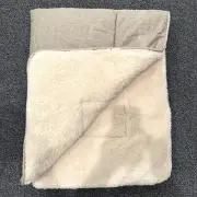 Kirkland Dog Bed Crate Pad Mat Soft Plush Bed Seat Couch Cover Sz XL 59"X47" NEW