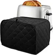 KNFFSAAJL Toaster Cover Soft Lightweight Polyester Small Appliance Cover Machine Washable Bread Maker Protective Cover Dust-Proof Toaster Machine Cover 11.5 x 8 x 8 inches for 2-Slice Toaster Kitchen