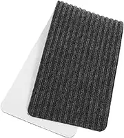 Stair Tread Carpet Runner Slip Stair Mats for Steps Easy to Install Non Skid Treads Reusable Grey Design Durable Floor Stair Treads for Safety and Style