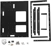 DIY Gaming Computer Case, ATX Open Chassis Case Rack for EATX MATX ITX Motherboards, Stackable Supports X79 X99 Dual Channels Gaming PC Case Open Frame