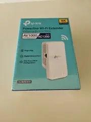 TP-Link Powerline Wi-Fi Extender (TL-WPA7617) - AV1000 Powerline Ethernet Adap