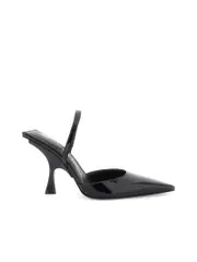 The Attico Faux Leather Slingback Pumps