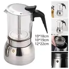 Coffee Pot Portable Italian Coffee Maker for Outdoor Restaurant Office