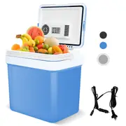 YOPOWER 12V Car Refrigerator 24 Liter Portable Mini Fridge Car Cooler