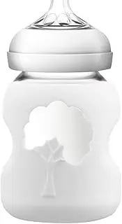 Glass Bottle Silicone Sleeve- Easy Cleaning Silicone Bottle Sleeve | Insulated Baby Bottle Sleeve, Silicone Water Bottle Sleeve, Protective Bottle Sleeve Cover Glass Bottle Cover for Milk Bottles
