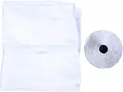 Voniecop AirLock Window Seal for Portable Air Conditioner,400 Cm Flexible Cloth Sealing Plate Window Seal with with Zip and Adhesive Fastener for Mobile Air-Conditioning Units