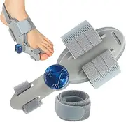 Valgus Toe Separator,Big Toe Correction Straightener | Alignment Device Foot Care Separator Splint for Daily Walking Night Support Home Training