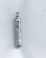 100 of 3/8 oz lead finesse drop shot weights with a ring - by S & J's Tackle Box