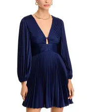 Milly Julia Pleated Dress