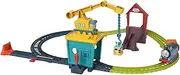[THOMAS & FRIENDS] Fix 'Em Up Friends Train and Track Set with Motorized Thomas Engine for Preschool Kids 3 Years & Up
