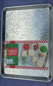 Nordic Ware Embossed Holiday Cookie Sheet