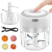 2025 Electric Garlic Chopper Meat Grinder Masher Machine Crushed Ginger Crusher