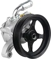 Power Steering Pump Compatible For Buick Enclave 2008-2017 Chevy Traverse GMC Acadia Saturn Outlook 3.6L V6 Power Steering Pump With Pulley