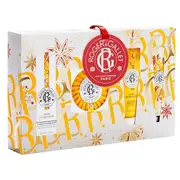 Roger & Gallet - Orange Wood charitable Christmas gift set (Scented water 30 ml + Soap 100 g + Body milk 50 ml + Hand cream 30 ml)