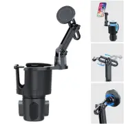 Magnetic Cup Holder, Car Mount with Expandable Base, Drink Holder & Phone Sta...