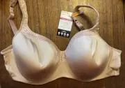 PLAYTEX SHAPES & SUPPORTS LINED BRA WOMENS SIZE 38DD nude NEW NWT